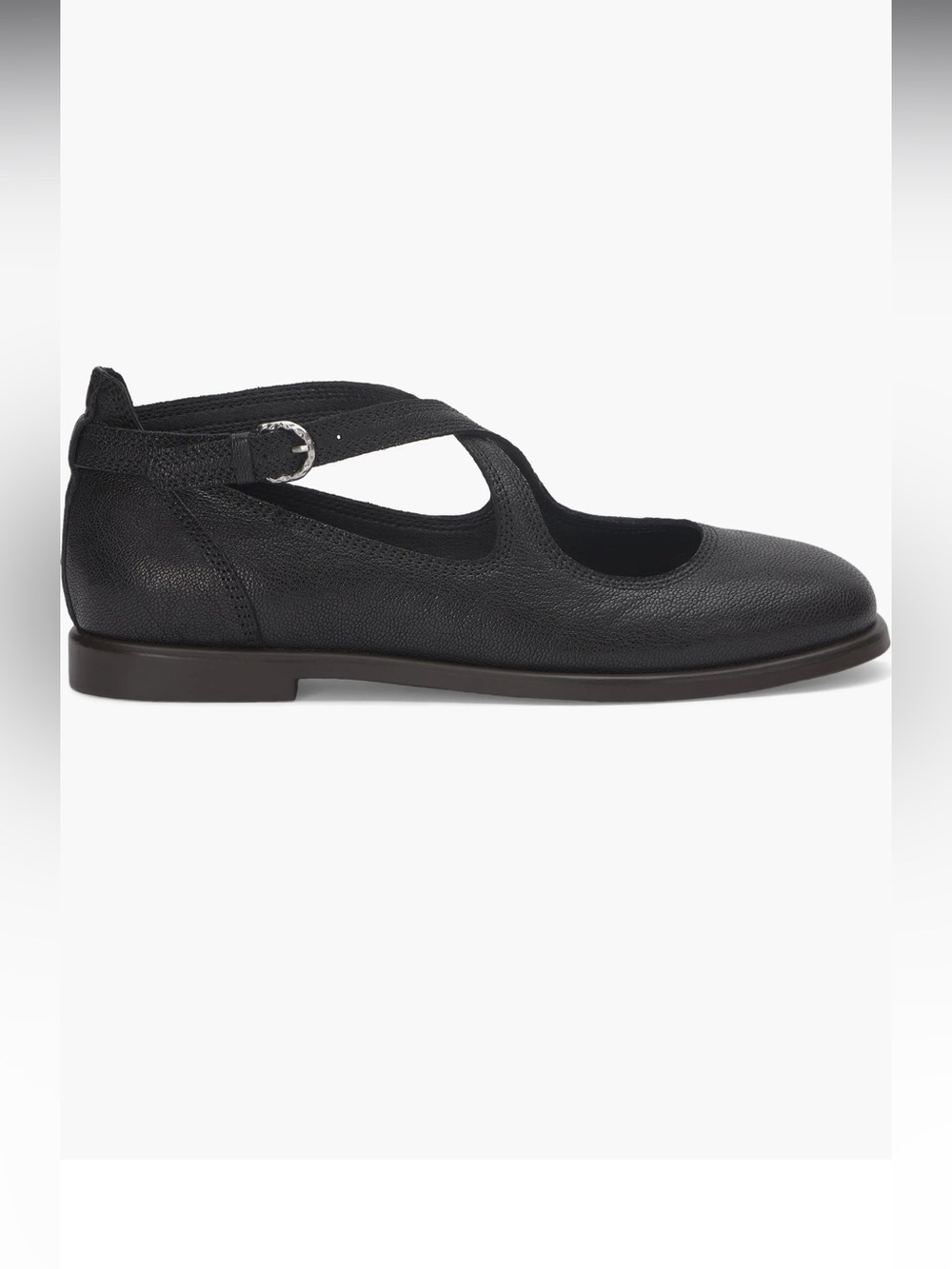New Lucky Brand Necia Black Mary Jane Criss Cross Strap 9